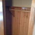  Oak Shelf with Cedar Lining Installed Below